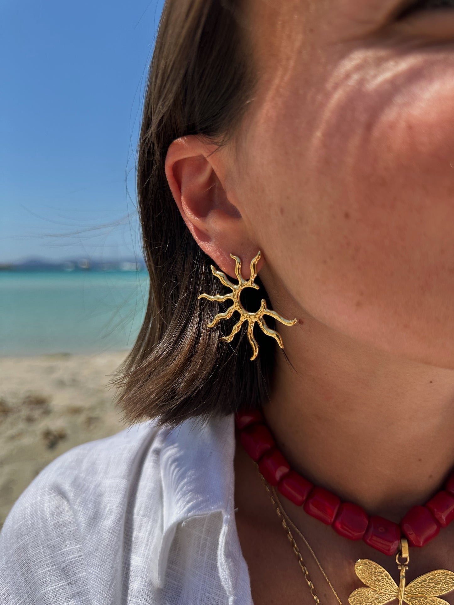 Boucles d'oreilles Luna