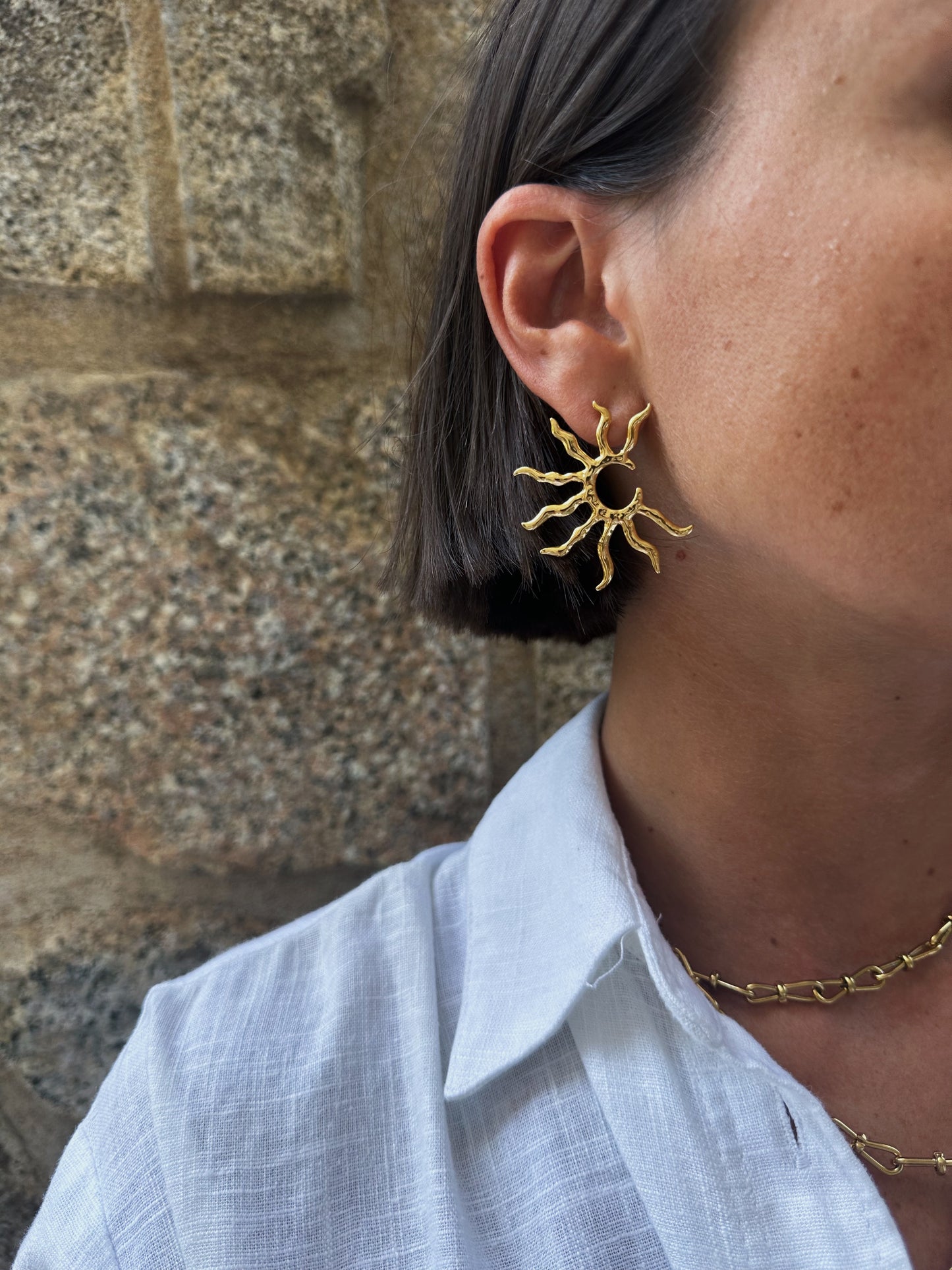 Boucles d'oreilles Luna
