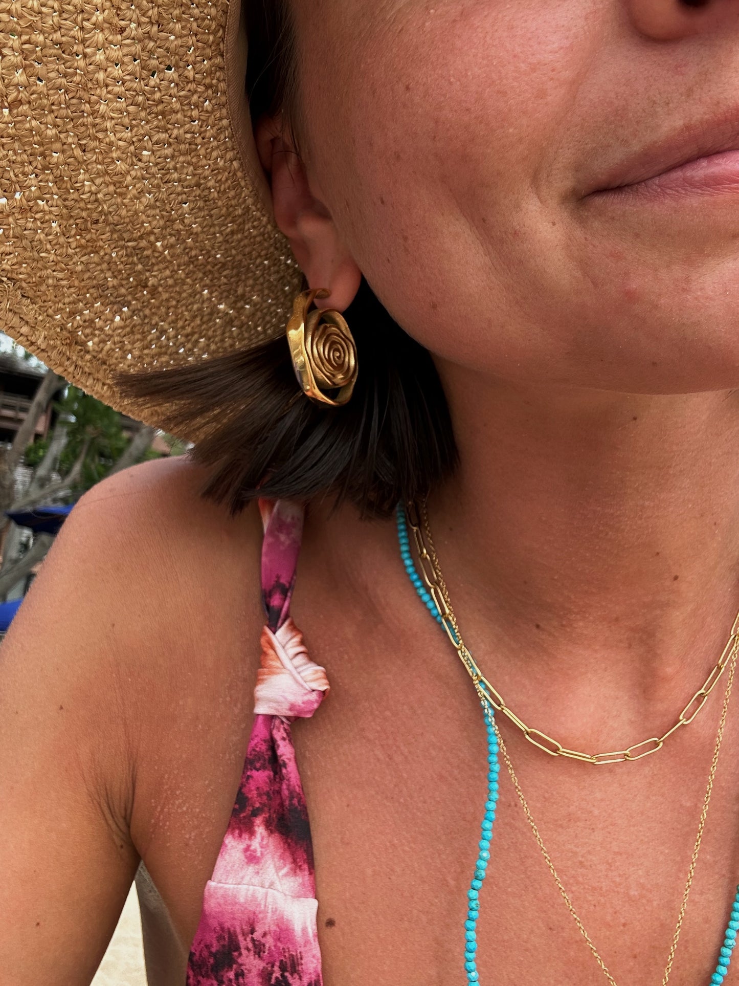 Boucles d'oreilles Inès - Dernière pièce