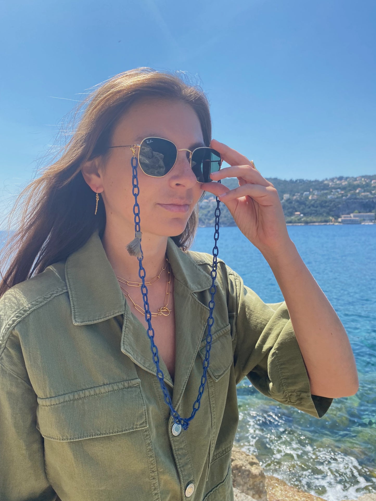 Calvi glasses chain