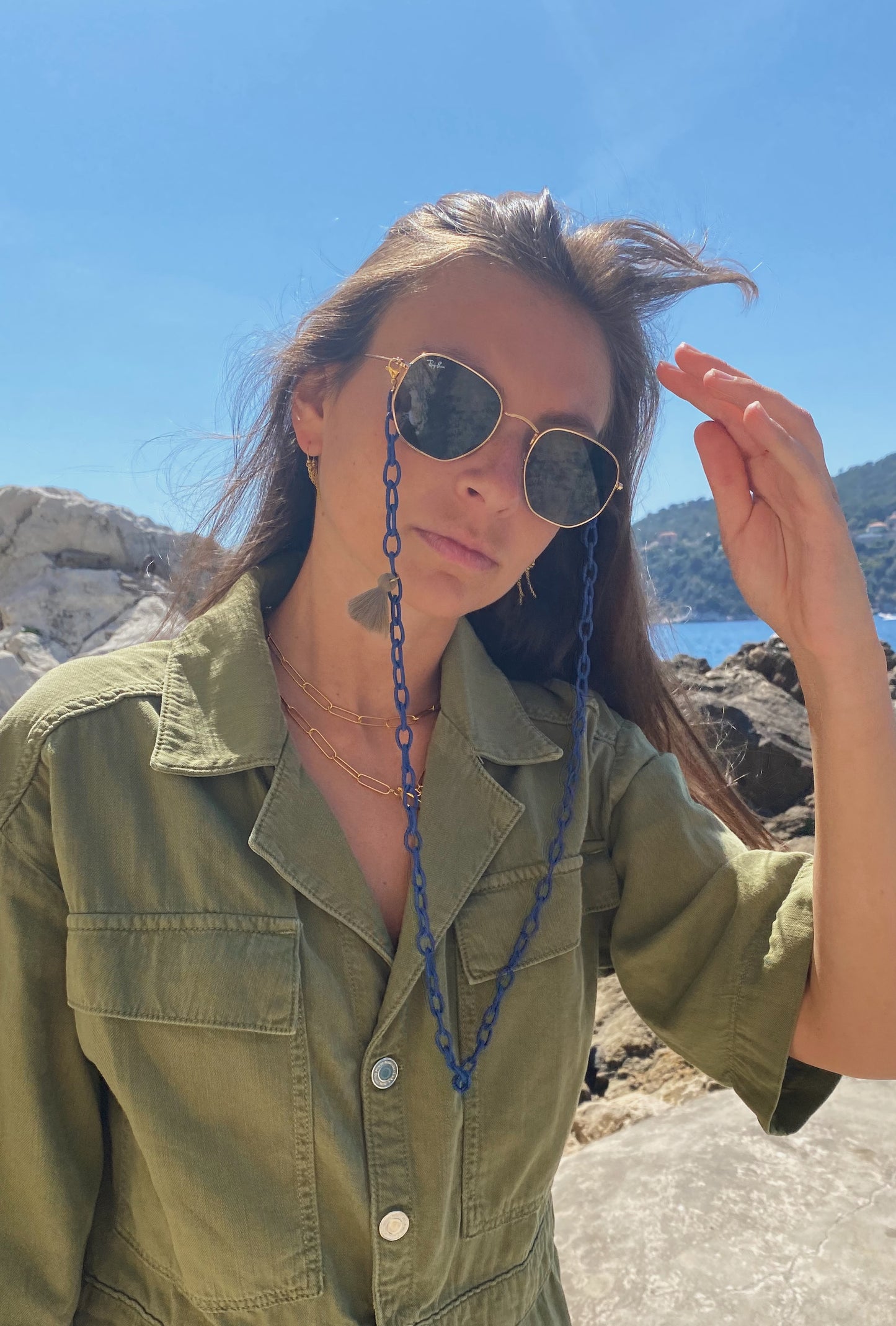 Calvi glasses chain